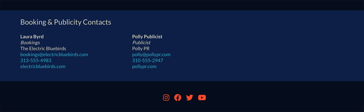 EPKs 101: What every artist needs in their electronic press kit