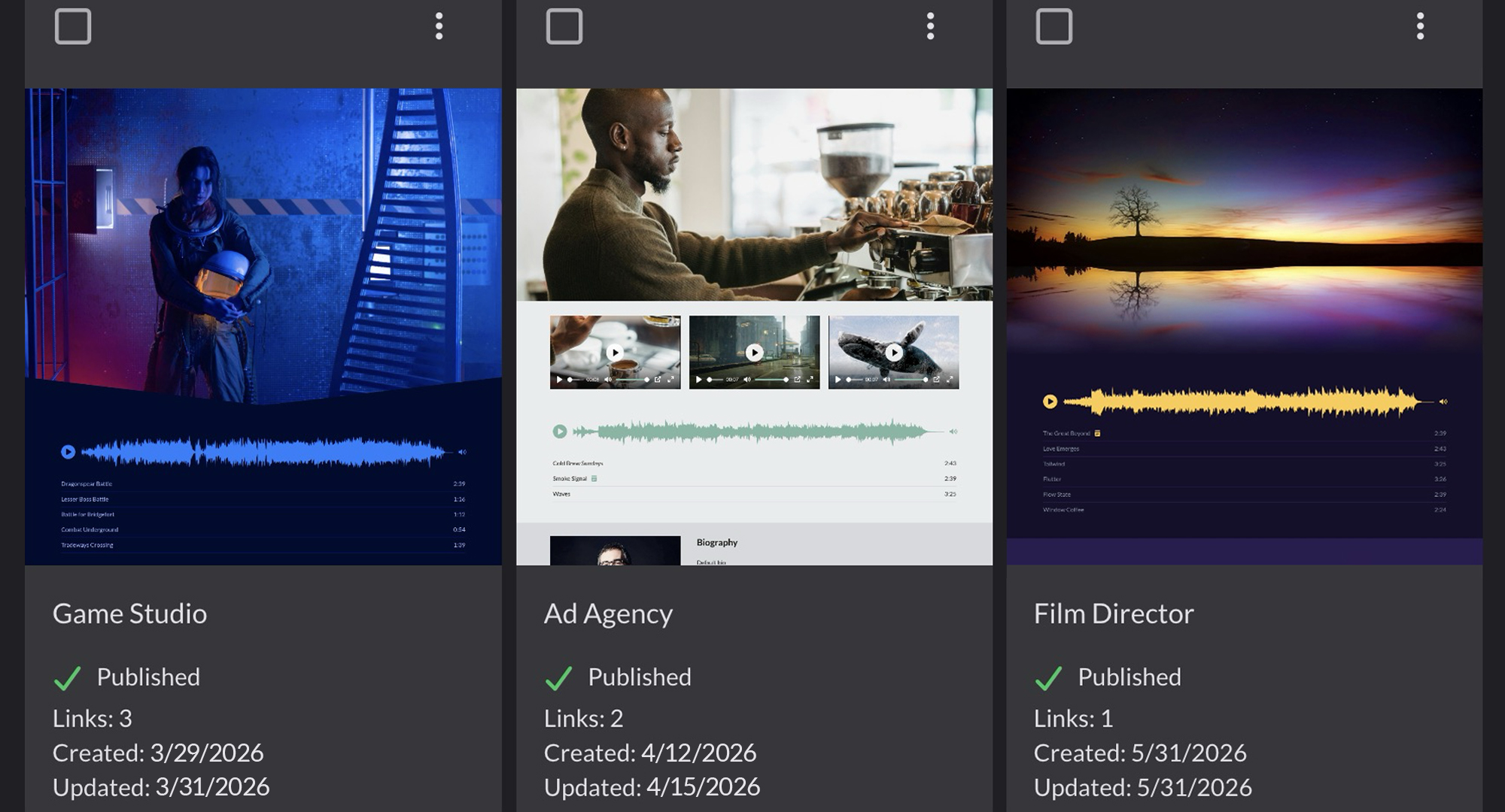 Best portfolio websites and pitching platforms for composers in 2026
